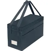 Leitz Fabric Storage - Storage bag - 3 rom - fløyelsgrå
