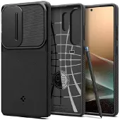 Spigen Samsung Galaxy S25 Ultra Optik Armor Deksel - Svart