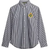 Superdry Slim Crest Poplin Skjorte Med Lange Ermer