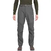 Montane Terra Pants Short Leg, turbukser, kort lengde, herre, grå