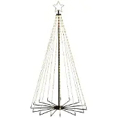 Konstsmide Metalljuletre, 515 amber LED