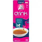 Vitakraft kattedrikk med laks og L-karnitin - 45 x 30 g