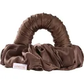 Lenoites Blowout Tie in Mulberry Silk Brown, Large
