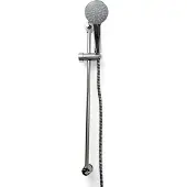 NORH Ingun shower bar set 5 spray chrome