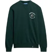 Superdry for man. M2014305A Merchant Graphic sweatshirt green (XL), Casual, Cotton