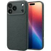 Spigen iPhone 17 Pro Liquid Air TPU-deksel - Avgrunnsgrønn