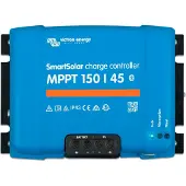 Victron Energy SmartSolar MPPT 150/45, 45 A, Overoppheting, Kortslutning, IP22, IP43, Blå, 98%, 48 V