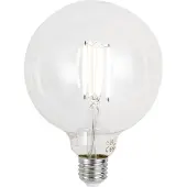 Luumr E27 dimbar LED-pære G125 klar 7W 806 lm 2700-6500K Zigbee