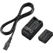 Sony ACC-TRW - Batterilader + AC-strømadapter + batteri - Li-Ion - 1020 mAh - 1 x batterier lader - 400 mA - for 2NP Cyber-shot DSC-RX10 InfoLithium W Series NPFW50 NP-FW50 a5000 a6400 a7R