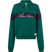 Another Cotton Lab Another Half Half-Zip Genser grønn