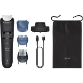 Philips Beard Trimmer 5000 Series Beard Styling w. Hair Collector - Black