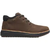 Timberland for man. TB0A6A8NW071 Leather chukka boots with Gore-Tex membrane Hudson Road dark brown (43.5), Flat, Laces, Casual