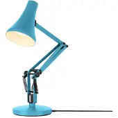 Anglepoise LED-bordlampe 90 MINI MINI VIVID, turkisblå USB