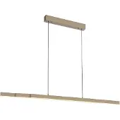 Paul Neuhaus LED-hengelampe ADRIANA, bronse, lengde 179 cm, berøringsdimmer