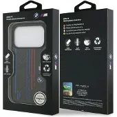BMW M Aramidic Lining Lines &amp; Logo Magsafe Iphone 17 Pro Telefondeksel