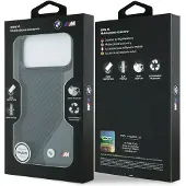 BMW M Carbon Logo MagSafe-etui for iPhone 17 Pro Max - grafitt