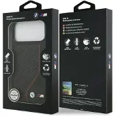 BMW M Carbon Line &amp; Logo Magsafe Iphone 17 Pro Max Telefondeksel