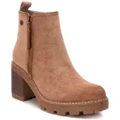 Refresh for woman. 17212503-TAUPE Ankle boots 172125 brown (36), Beige, 5 to 8 cm, Zip, Casual