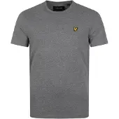 Lyle & Scott Plain Kortarmet T-skjorte