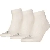 Puma Quarter Socks Unisex (3-Pack), Clothing, Oatmeal, 35-38