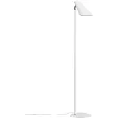 Dyberg Larsen Cale gulvlampe av metall hvit