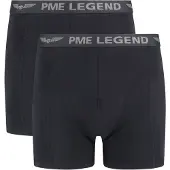 PME Legend PE Legend Boksershorts 2-pakning Ensfarget Svart Størrelse