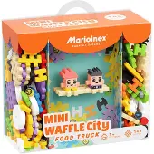 Marioinex Mini Waffle Building Blocks City: Food Truck Byggespill 148 Stykker
