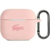 Lacoste Airpods 3 Liquid Silikondeksel - Rosa