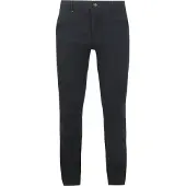 BOSS for man. 50548006 Navy Slim Chino Trousers (33/32), Casual, Cotton