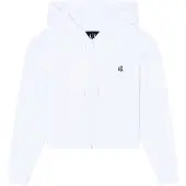 Armani Exchange for woman. XW000822AF10818U0002 White zip-up sweatshirt (M), Casual, Sport, Cotton, Multisport