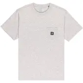 Element Icon Label Pocket T-skjorte grå