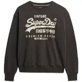 Superdry Embellished Vl Loose Fit Collegegenser