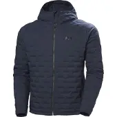 Helly Hansen for man. 34587 Navy Blue HP Hybrid Stretch Insulated Hooded Jacket (M), Casual, Polyamide