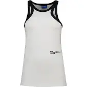 Karl lagerfeld Jeans Milano Racer Ermeløs T-skjorte