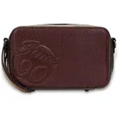 Hispanitas for woman. BI254158 Samba Met brown bag (OSFA), Casual, Polyurethane
