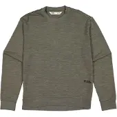 Mons Royale Horizon Merino Crew Genser blå