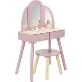 Little Dutch Sminkebord - Tre - Rosa - - OneSize - Leketøy