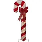 Star Trading Candycane LED-figur, rød og hvit, høyde 120 cm, plast, IP44