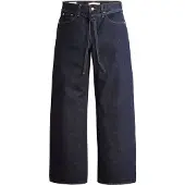 Levi's for woman. A8701-0007 Jeans XL Straight navy (24/29), Casual, Cotton, Denim
