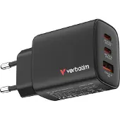 Verbatim Essentials GaN Charger 65W EU plug Black