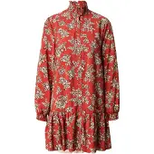 Pepe Jeans for woman. PL9537693 Brown Paloma dress (S), Casual, Viscose, Long sleeve