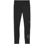 Puma GREEN TERRAINS High-Waist Training Tights Women, Clothing, Black, XL