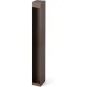 Faro LED-sokkellampe Cerler, brun, 60 cm, metall, IP65, CCT