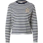 Superdry for woman. W6012109A Country Club navy T-shirt (S), Casual, Cotton, Long sleeve