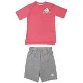 Adidas Rosa Grå I Bos Sum Sett (68 / 6 mnd)