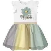 Name it Kjole - Tyll - NmfArnina - Bright White - - 4 år (104) - Kjole