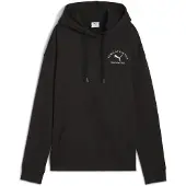 Puma Class Relaxed Hoodie Women, Clothing, Black, S