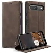 CASEME Google Pixel 10/10 Pro 013 Series Lommebok-deksel - Kaffe