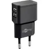 Goobay Dual USB-Lader 2,4A 12W