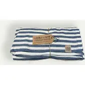 Fyrklövern Lovely Linen Lovely duk 145 x 300 cm, Edge Denim Blue